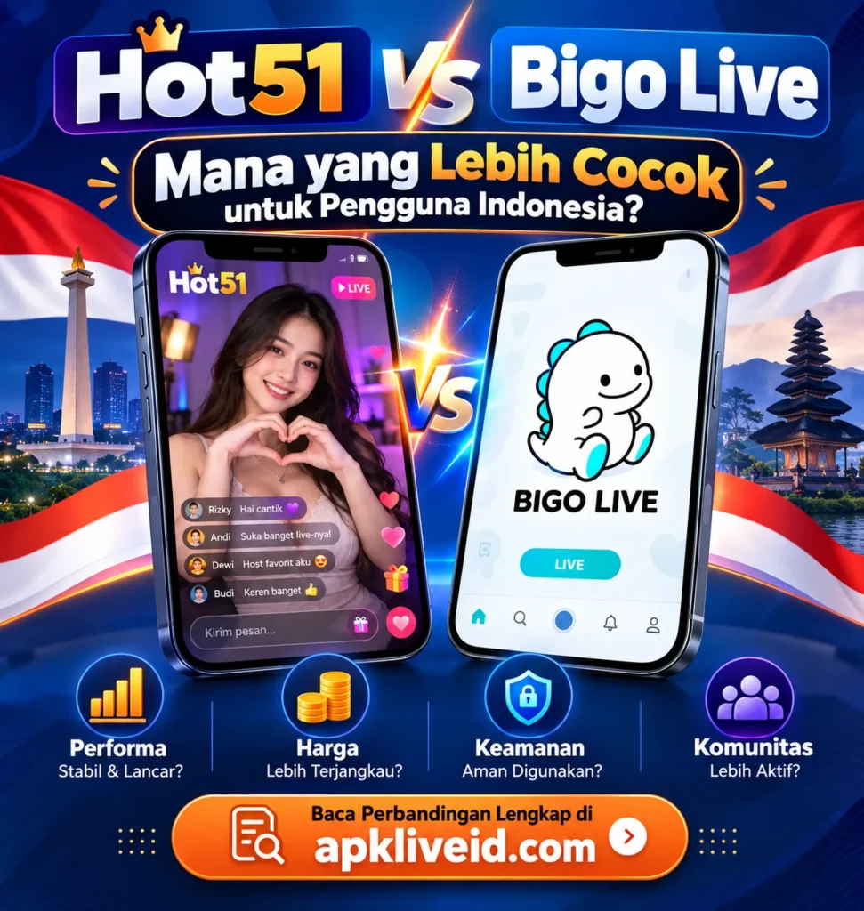 Hot51 Alternatif Bigo Live Mana Lebih Baik